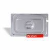 Lid for GN 1/4 with split for ladle