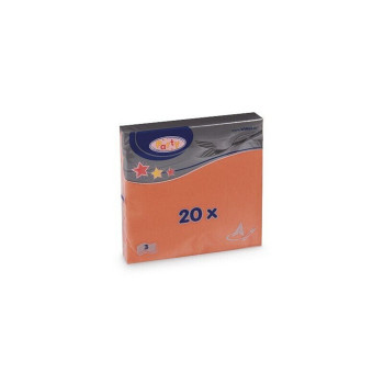 Салфетки 33 см 3-K. 20 ГБ апельсин