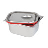 Lid GN 1/3 airtight with silicon edges 32.5x17.5cm