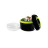 Lunch Box 2.2L Black/Green