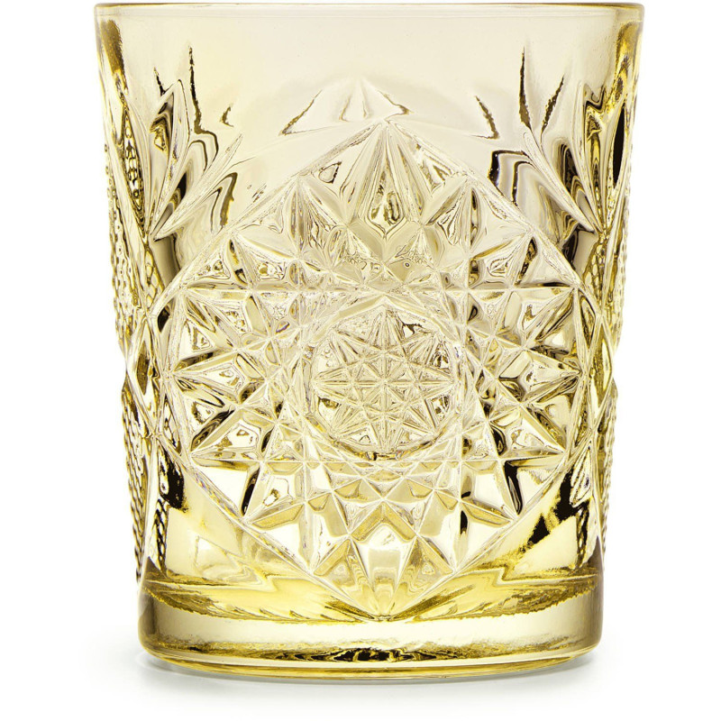 Viskio stiklinė HOBSTAR/ ICON 355 ml geltona