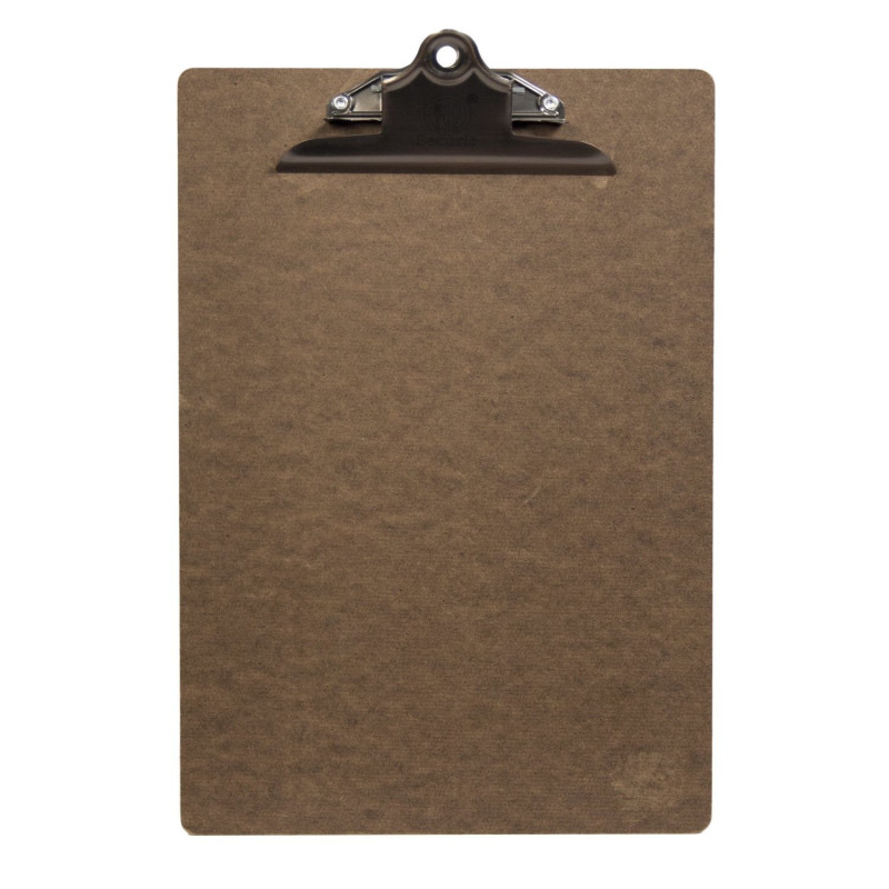 Wooden menu clipboard SECURIT A4 brown