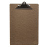 Wooden menu clipboard SECURIT A4 brown