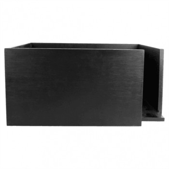 Pindade hoidja 21x21cm h-10cm bambuse must
