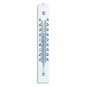 Thermometer indoor/outdoor plastic 175x26mm 25g white