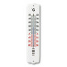 Thermometer indoor/outdoor 205x45mm 35g white