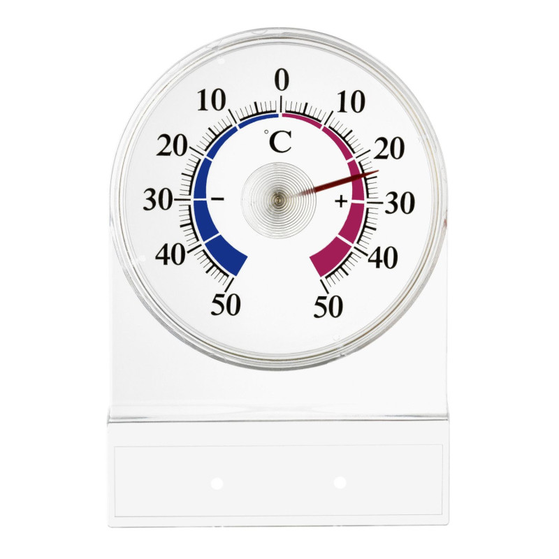Thermometer outdoor plastic screw 100x70mm 40g