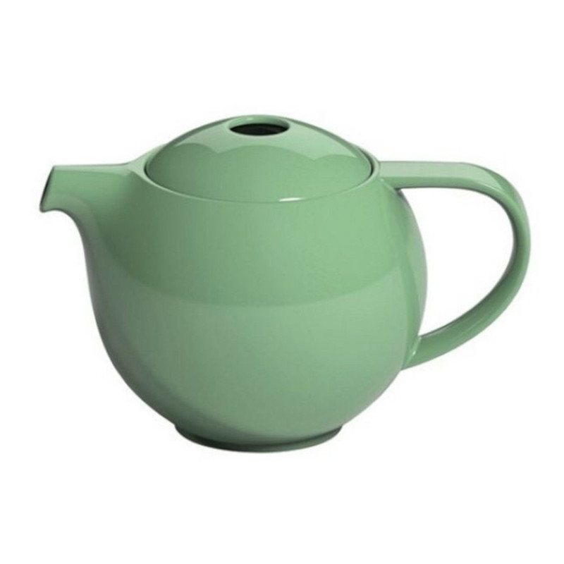 Tējkanna ar sietiņu 0.6 l zaļa