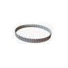 Perforated fluted stainless steel tart ring h-3cm Ø20cm