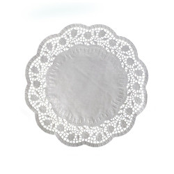 Paper doilies round 28cm...