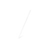 Straws paper 25cm, 8mm, 100pcs. white JUMBO
