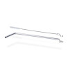Stainless steel straw 20pcs 25cm and a brush