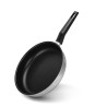 5457 FISSMAN Deep frying pan STEEL PRO 28x6 cm with non-stick coating (stainless steel)