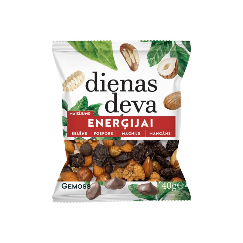 Dienos energijos dozė 40g