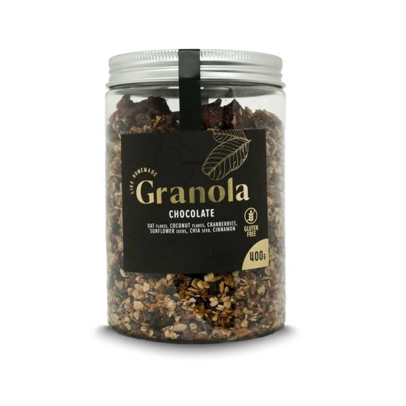 Šokolaadi granola 400 g (glutenituba) JUST NATURE