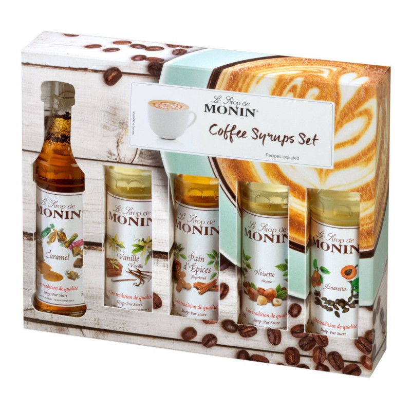 Monin Kohvisiruumi komplekt (5×50 ml)