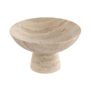 Lauakaunistus Home ESPRIT Pruun Marmor 17 x 17 x 10 cm,,,