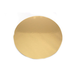 Paper pad D36cm gold / black