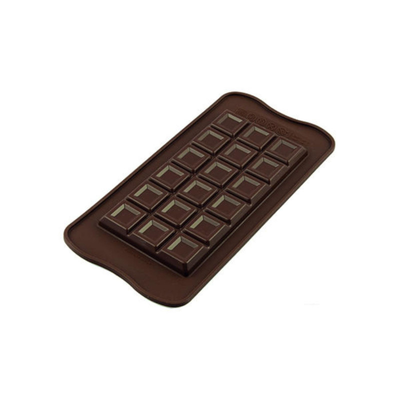 Silikono formos šokoladas 154x77 h-9mm 91ml TABLETTE CHOCO BAR