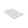 FLORA7 - SILICONE MOULD N.15 Ø45 H 7 MM White