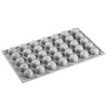 Silicone top mould D26 h-12mm 35x8ml CHERRY