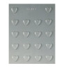 Forma šokolādei ø23 h-9mm 18gb HEART