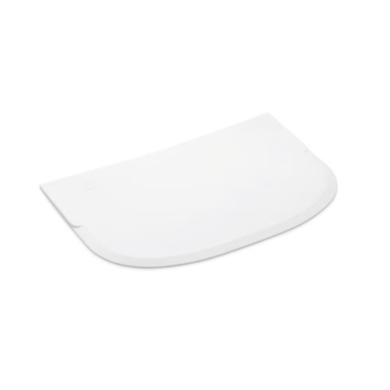 Skrāpis 13.7x8.6cm elastīgs balts