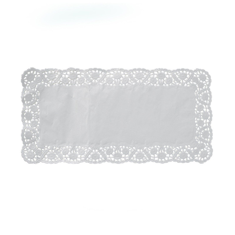 Paper doilies rectangular 26x37cm 100pcs