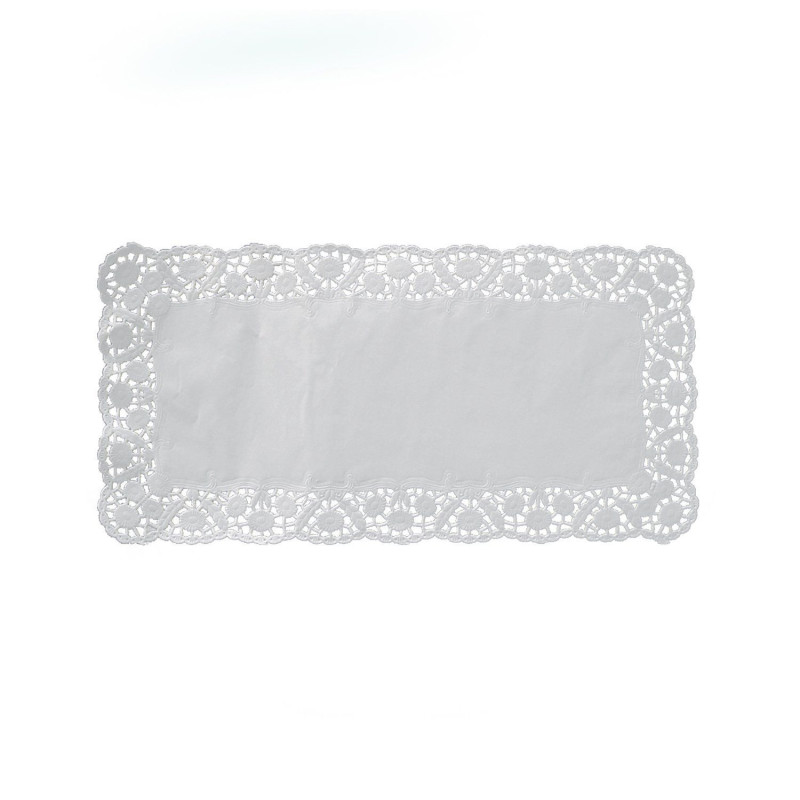 Paper doilies rectangular 18×30cm 100pcs
