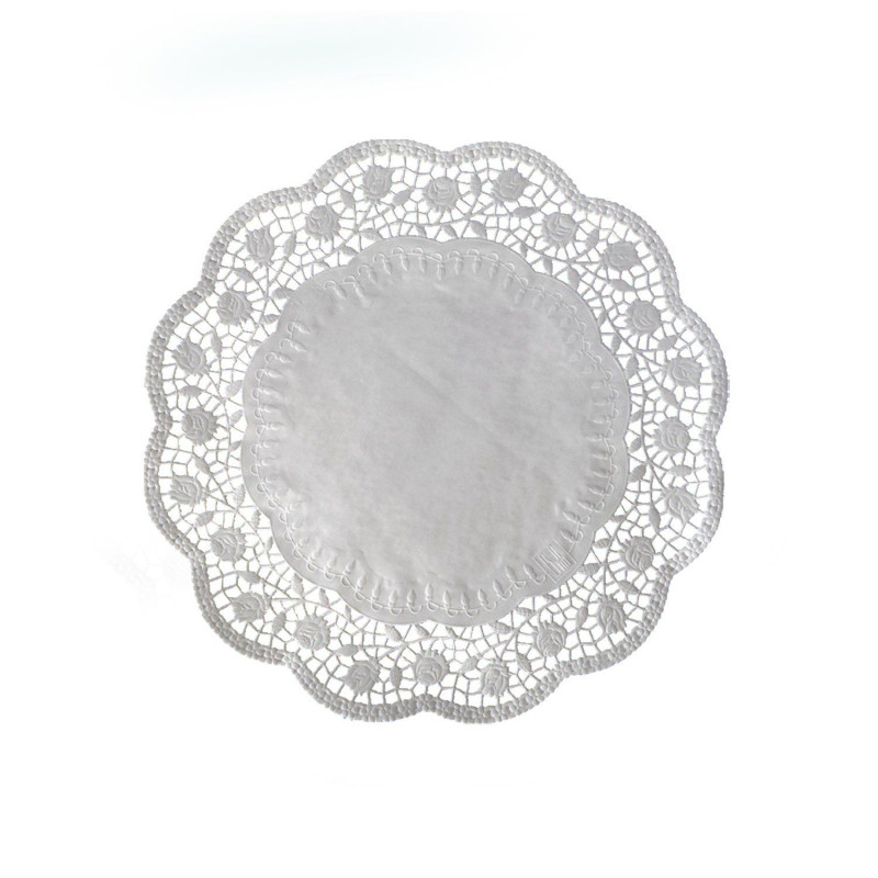 Padėkliukai popieriniai v/l ø26cm 100 vnt