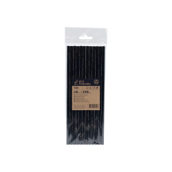Paper drinking straws black...