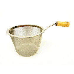Tea strainer with bamboo...