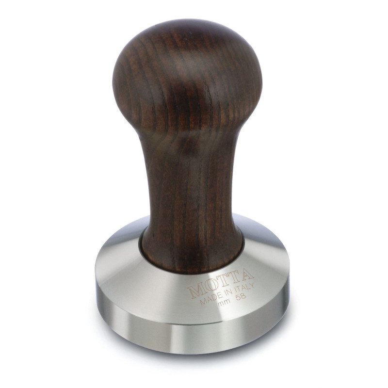 Kohvi tamper puidust käepidemega, 58 mm