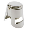 Champagne bottle resealer chrome-plated