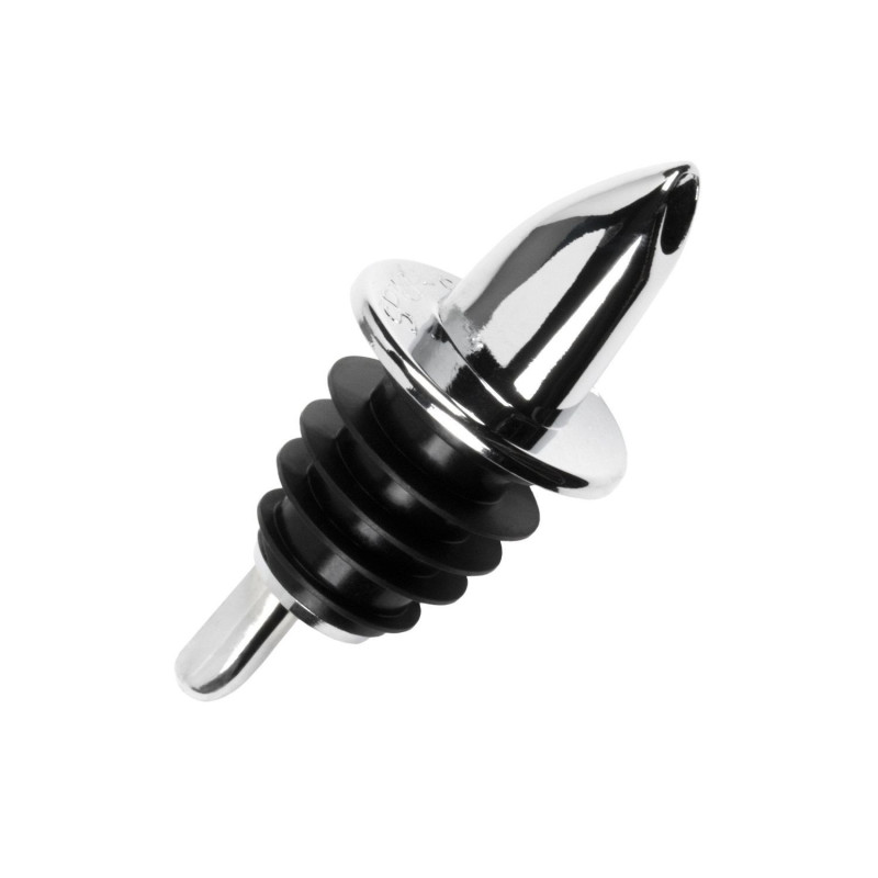 Geisrid kroomitud 12 tk hõbedane/must