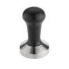 Coffee tamper 58mm with black handle