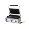 Panini grill ribbed top and smooth bottom