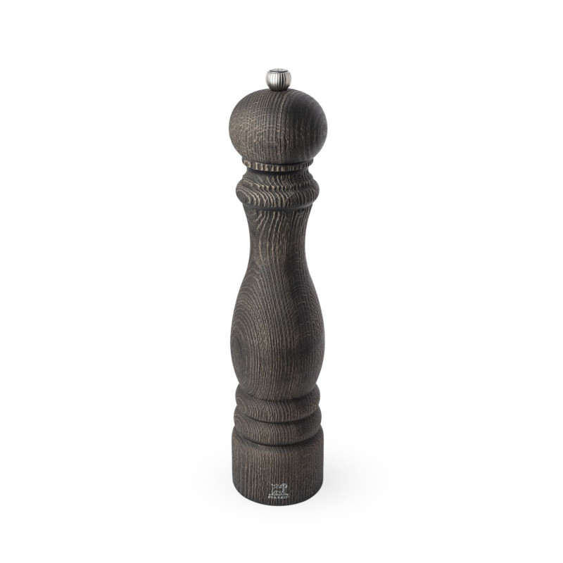 Pepper mill PARIS NATURE black wood 40cm
