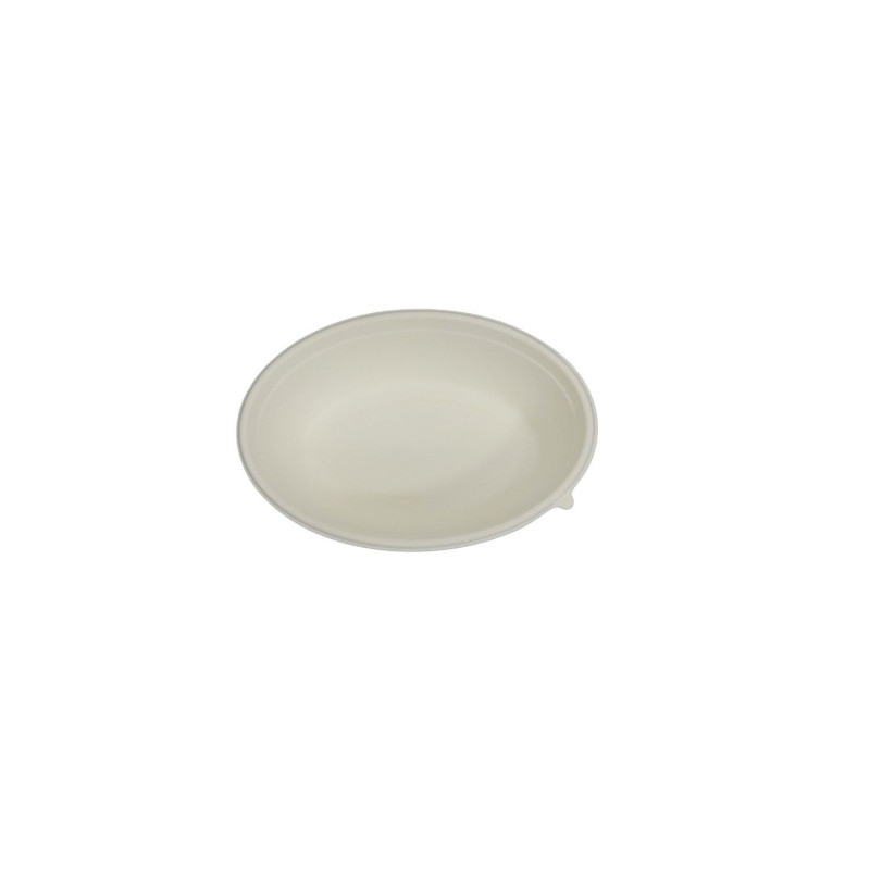 Миски V/L Bio Oval 600 мл, 20,5x14,5 см, H-4,5 см, 50 шт. Нога