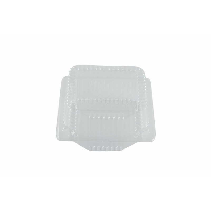 Kārba desertam v/l. 13×13cm h-6.5cm ar vāku 50gb.