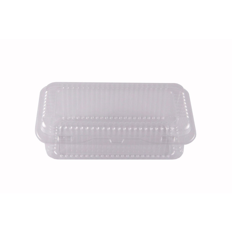 Plastic container with lid 24×14cm h-8.4cm