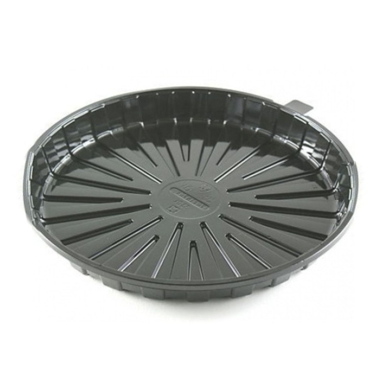 Cake container without lid D 21.5cm, h-2cm PET