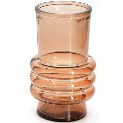 Vaso ALTEA h-17cm helepruun...
