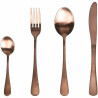 Cutlery set 24pcs ODETTE copper color