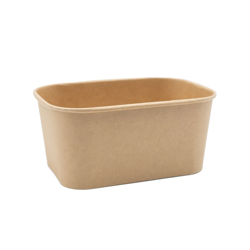 Puuviljade salatid 17x12xh-7.5cm 1000 ml KRAFT 50 Gb paks KG-KV-PP