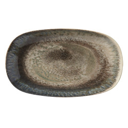 Šķīvis ovāls 29x17cm CRATER...