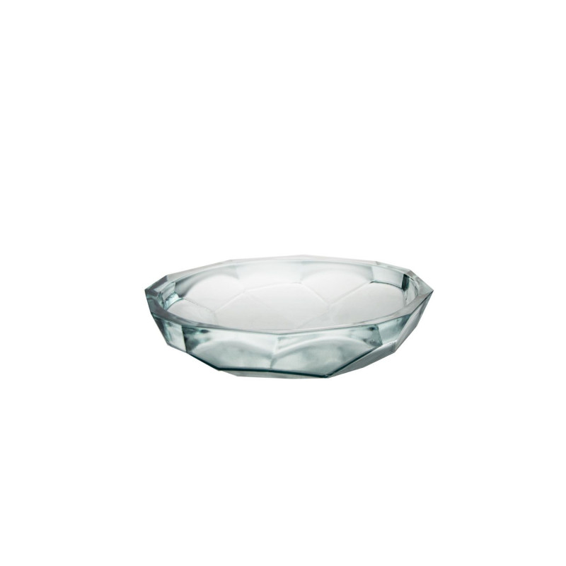 Serving dish ORIGAMI D25cm transparent