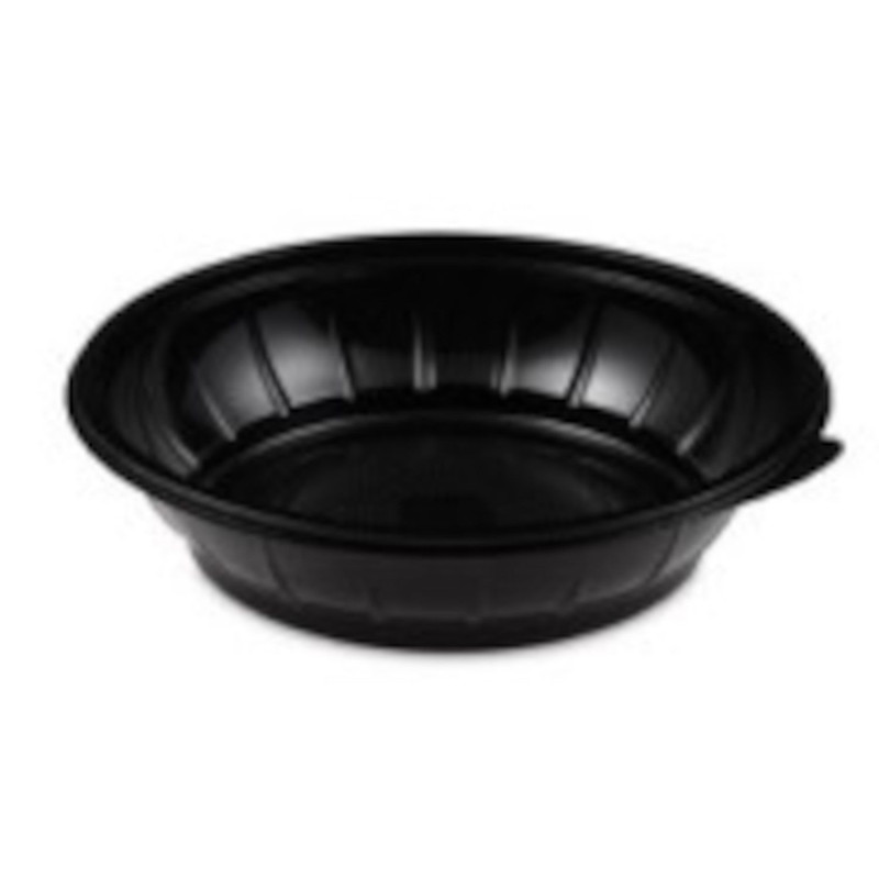 Bļoda v/l. ø23cm 1000ml melna 50gb. [9] [vāks 74380]