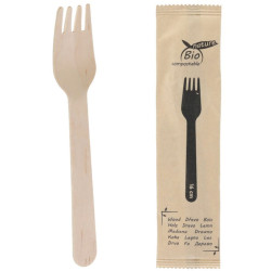 Wooden fork 16cm 100pcs [10]