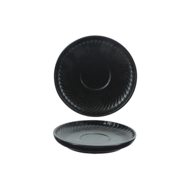 DAKOTA BLACK SAUCER D13CM